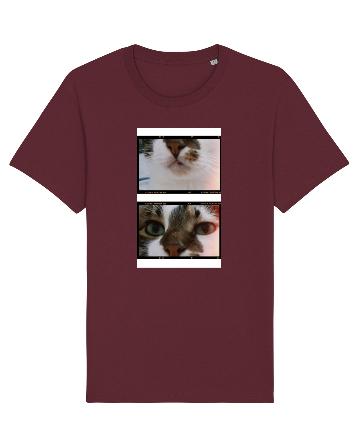 Tricou mânecă scurtă Unisex Rocker Burgundy