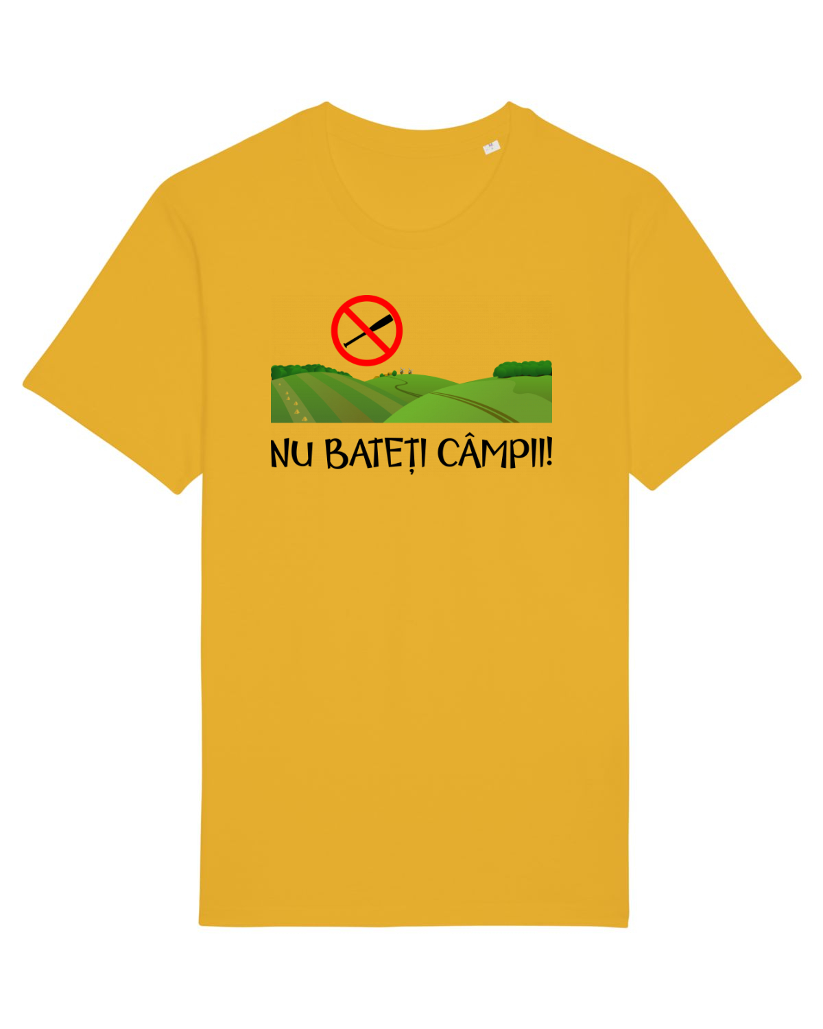 Tricou mânecă scurtă Unisex Rocker Spectra Yellow