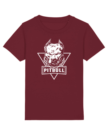 pitbull Burgundy
