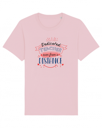 Teacher Social Distance Cotton Pink