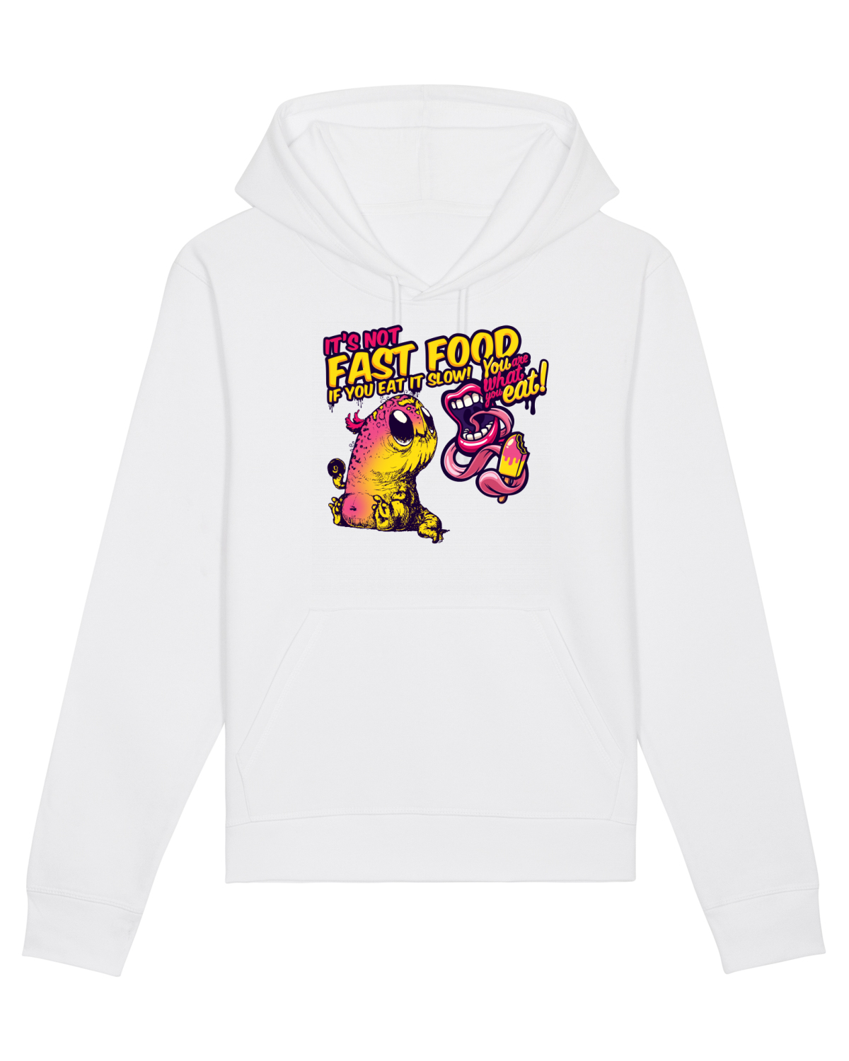 Hanorac Unisex Drummer White