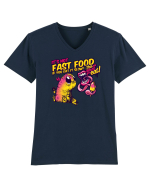 eat slow Tricou mânecă scurtă guler V Bărbat Presenter