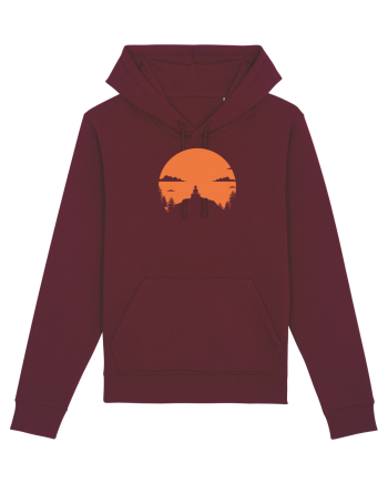 mountains yoga Burgundy