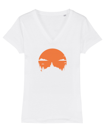 mountains yoga White
