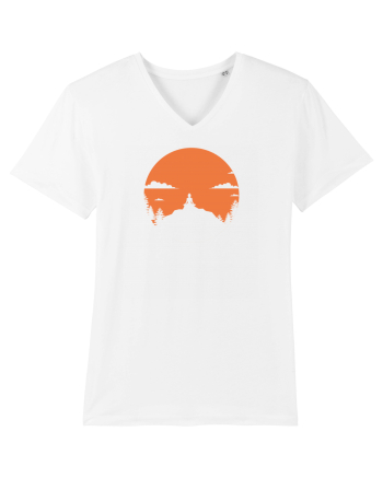 mountains yoga White
