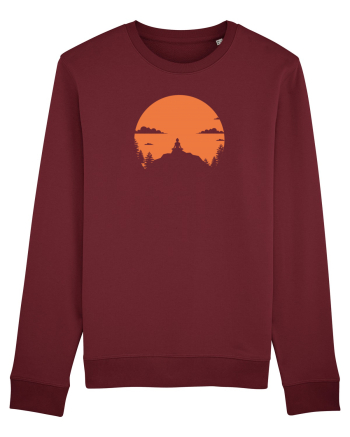 mountains yoga Burgundy