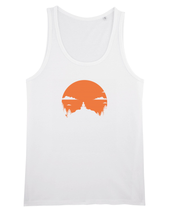 mountains yoga White