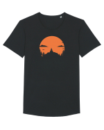 mountains yoga Tricou mânecă scurtă guler larg Bărbat Skater