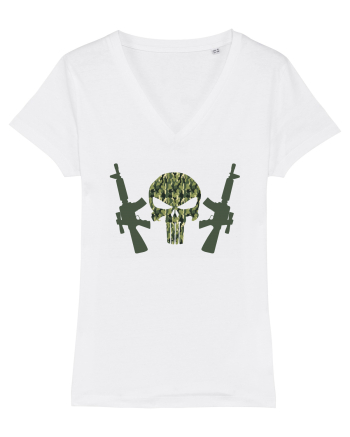 Punisher's Guns White