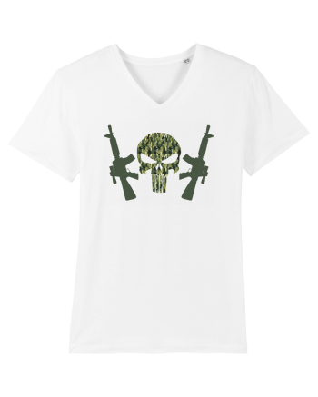 Punisher's Guns White