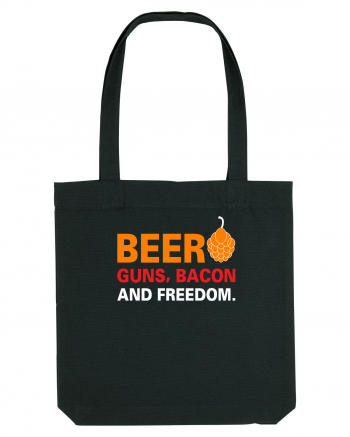 Beer, Guns, Bacon and Freedom Black