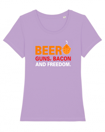 Beer, Guns, Bacon and Freedom Lavender Dawn