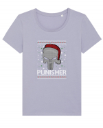 Christmas Punisher Tricou mânecă scurtă guler larg fitted Damă Expresser