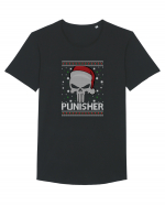 Christmas Punisher Tricou mânecă scurtă guler larg Bărbat Skater