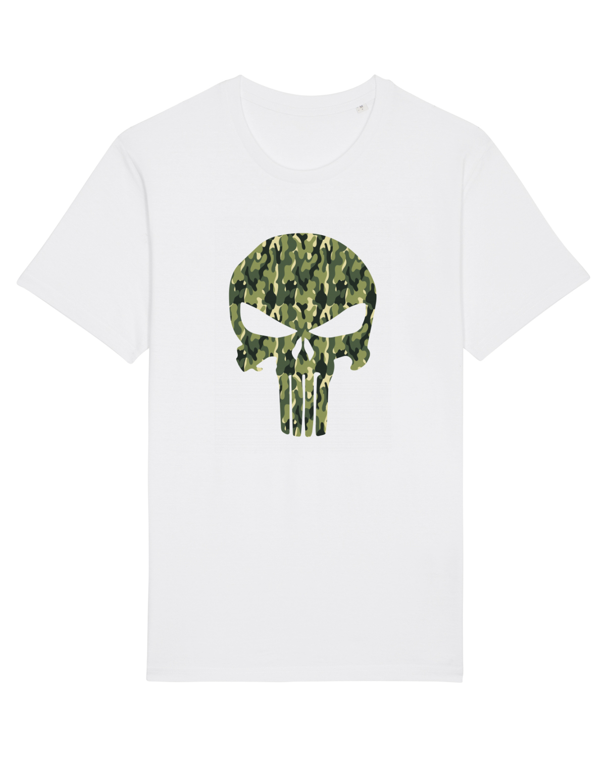 Tricou mânecă scurtă Unisex Rocker White