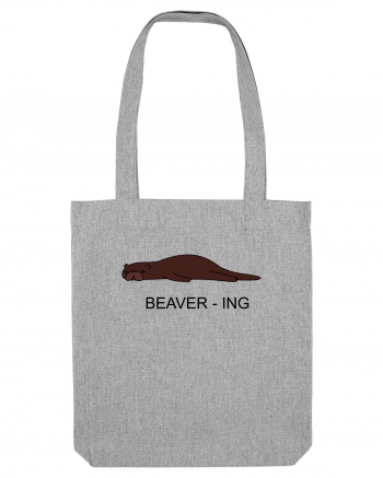 Beaver-ing Heather Grey