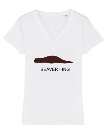 Beaver-ing White