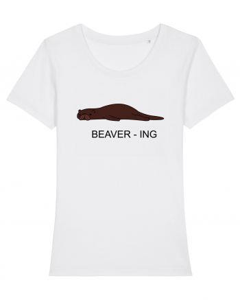 Beaver-ing White