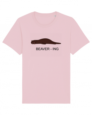 Beaver-ing Cotton Pink