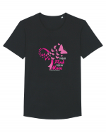 Breast Cancer Awareness Month Tricou mânecă scurtă guler larg Bărbat Skater