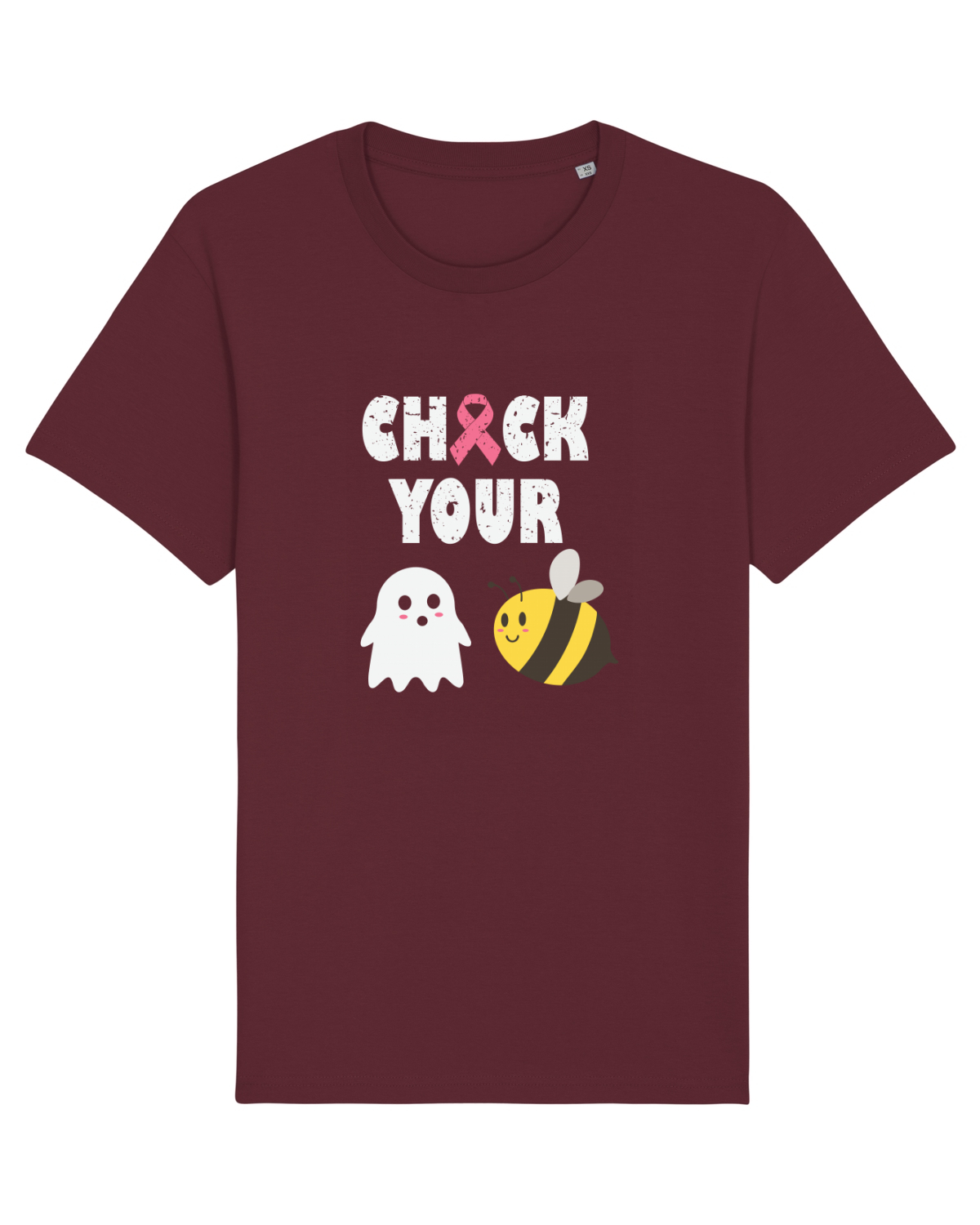 Tricou mânecă scurtă Unisex Rocker Burgundy