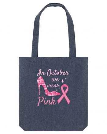 Breast Cancer Awareness Month 3 Midnight Blue