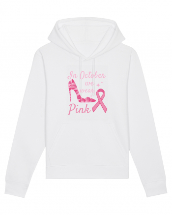 Breast Cancer Awareness Month 3 White