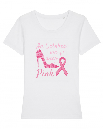 Breast Cancer Awareness Month 3 White