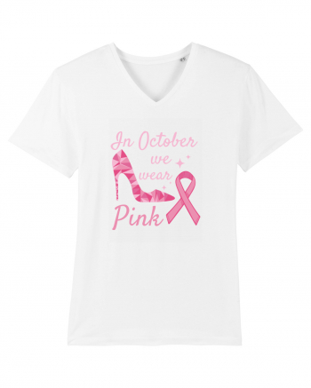 Breast Cancer Awareness Month 3 White