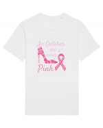 Breast Cancer Awareness Month 3 Tricou mânecă scurtă Unisex Rocker