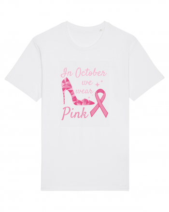 Breast Cancer Awareness Month 3 White