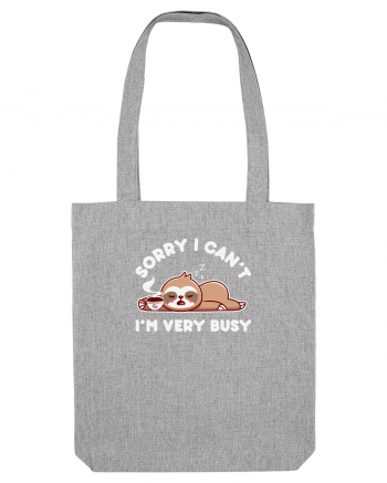 Busy Sloth Heather Grey