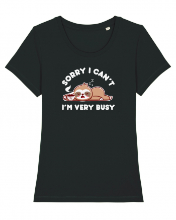 Busy Sloth Black