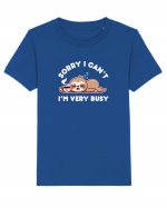 Busy Sloth Tricou mânecă scurtă  Copii Mini Creator