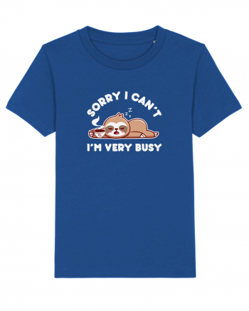 Busy Sloth Majorelle Blue