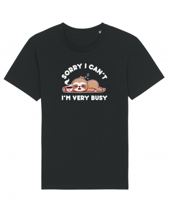 Busy Sloth Black