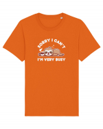 Busy Sloth Tricou mânecă scurtă Unisex Rocker