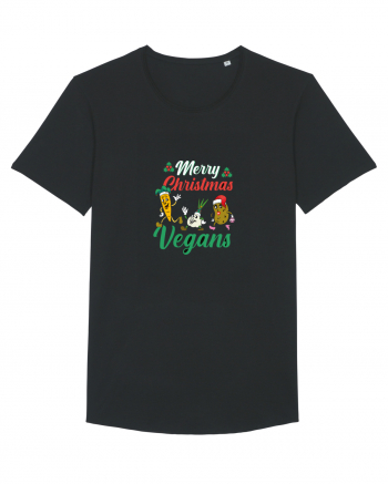 Merry Christmas Vegans Black