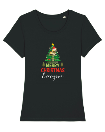 Christmas Cat Black