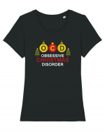 Obsessive Christmas Disorder Tricou mânecă scurtă guler larg fitted Damă Expresser