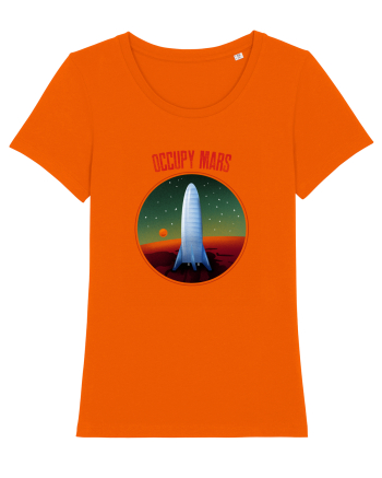 OCCUPY MARS Bright Orange