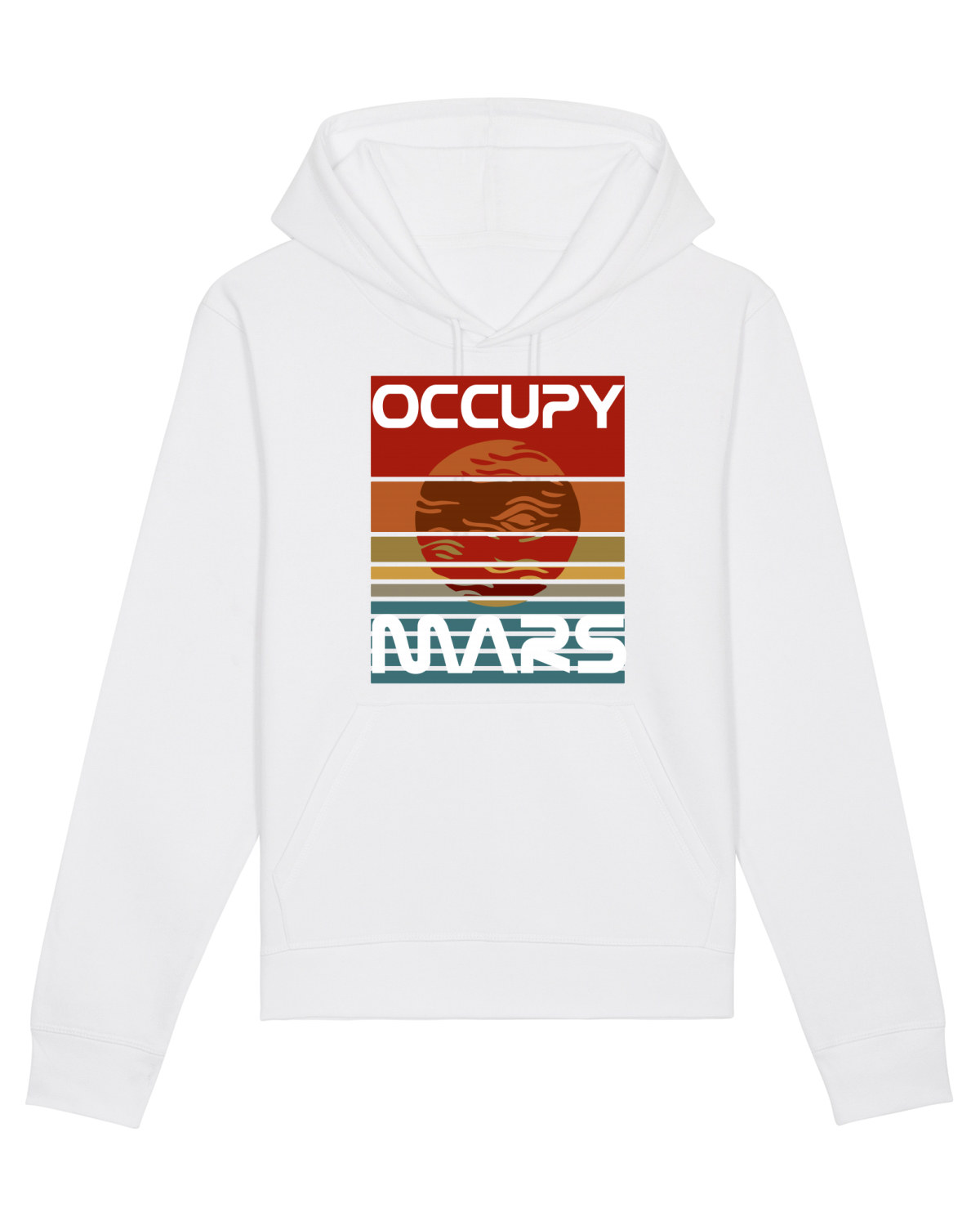 Hanorac Unisex Drummer White