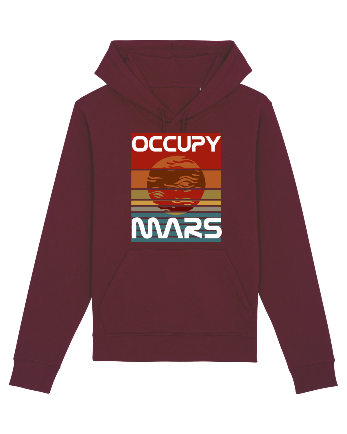 Hanorac Unisex Drummer Burgundy