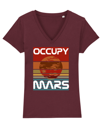 OCCUPY MARS Burgundy