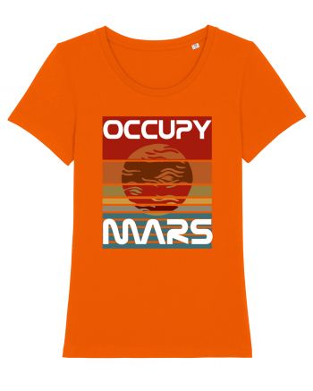 OCCUPY MARS Bright Orange
