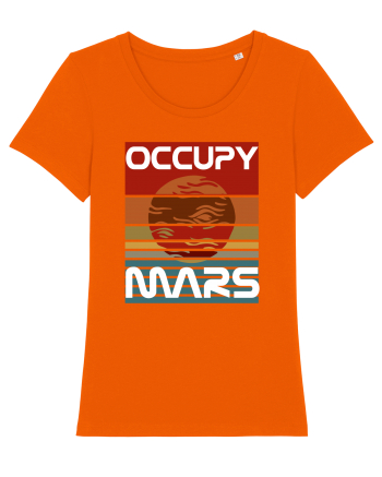 OCCUPY MARS Bright Orange