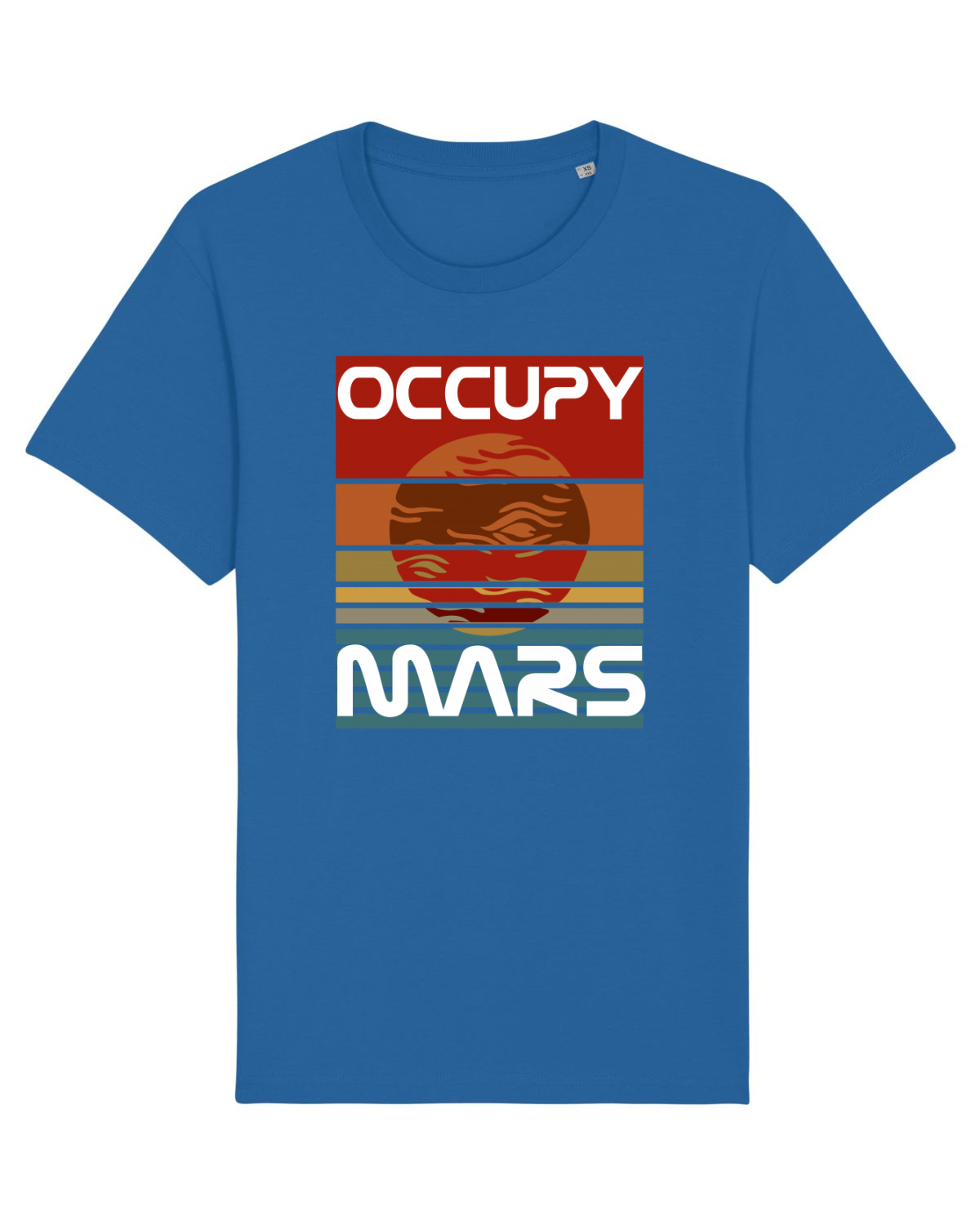 Tricou mânecă scurtă Unisex Rocker Royal Blue