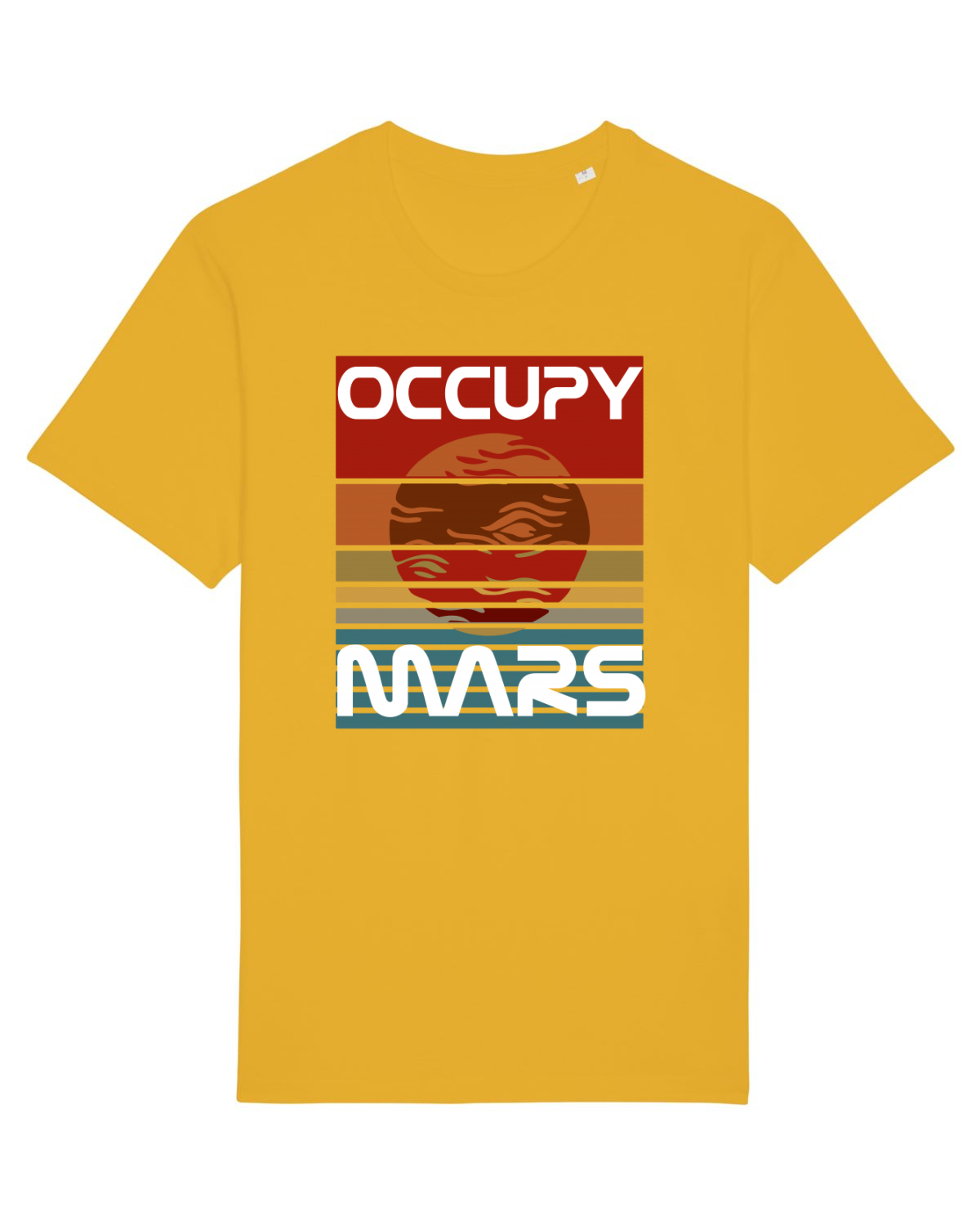 Tricou mânecă scurtă Unisex Rocker Spectra Yellow