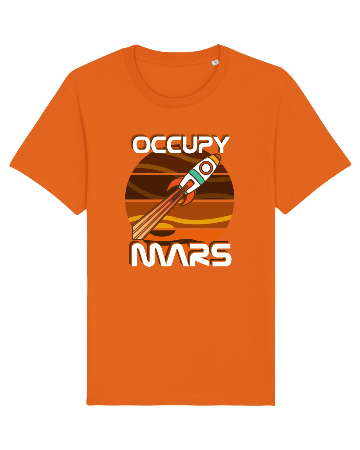 Tricou mânecă scurtă Unisex Rocker Bright Orange