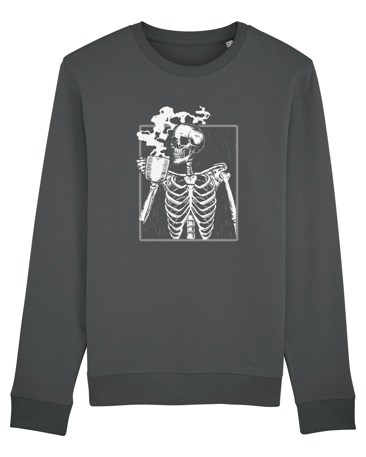 Bluză mânecă lungă Unisex Rise Anthracite